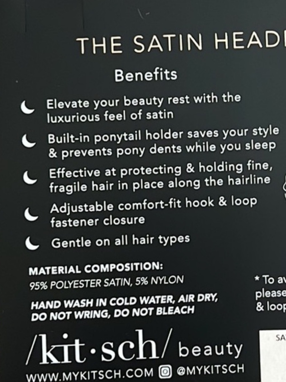 Kitsch & Slip Hair bundle - Picture 5 of 9